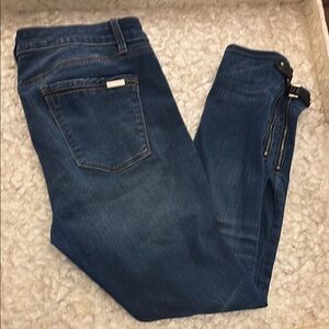 White House Black Market Blue Ankle Jeans